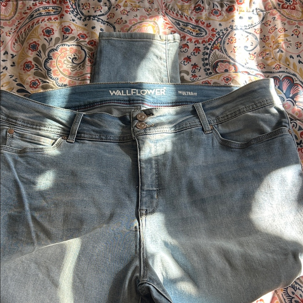 Wallflower Light Blue Skinny Jeans